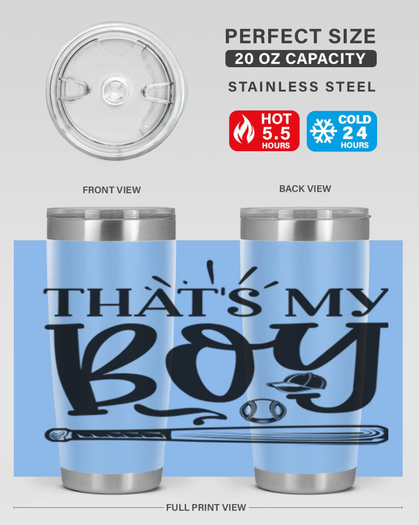 Thats My Boy 2028#- baseball- Tumbler