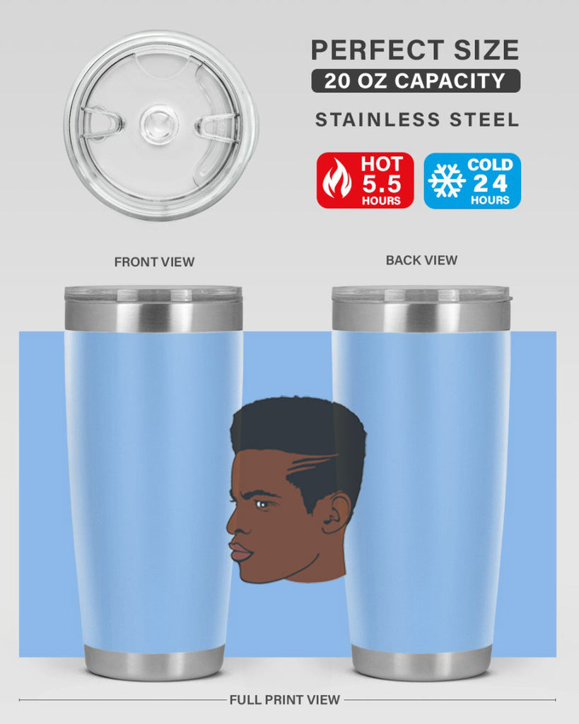 black man 28#- black men - boys- tumbler