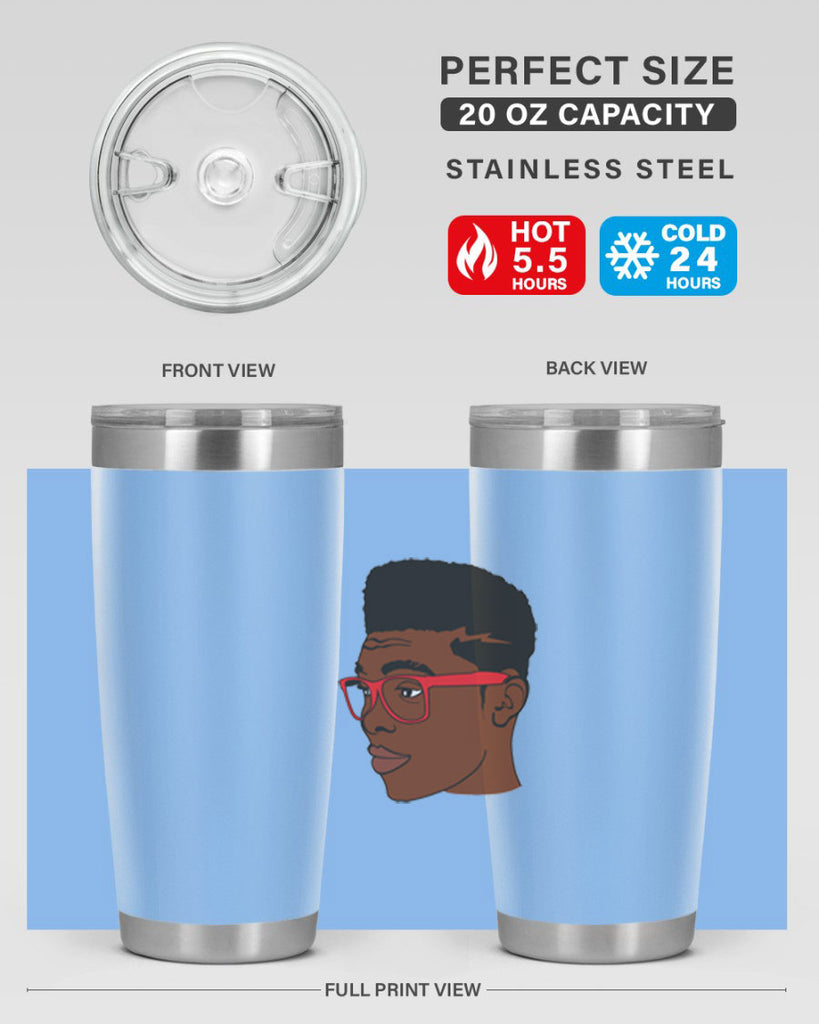 black man 37#- black men - boys- tumbler