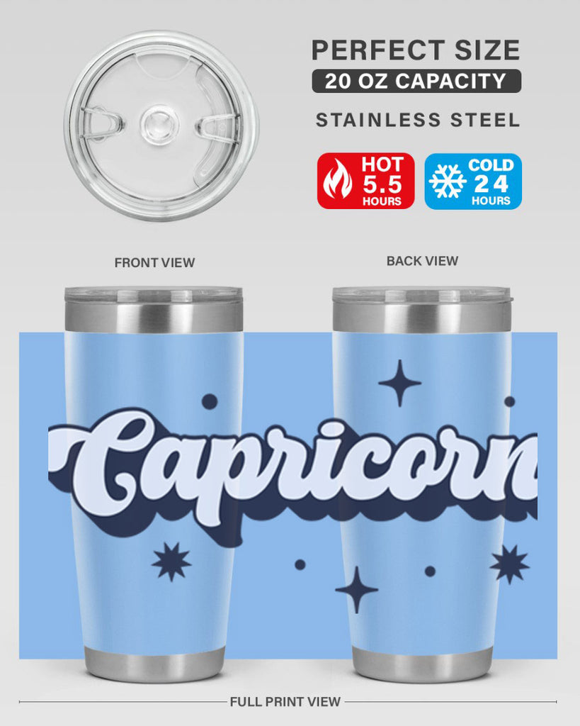 capricorn 205#- zodiac- Tumbler