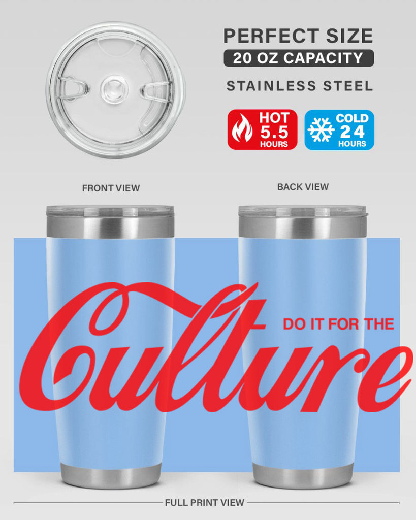 do it for the culture 171#- black words phrases- Cotton Tank