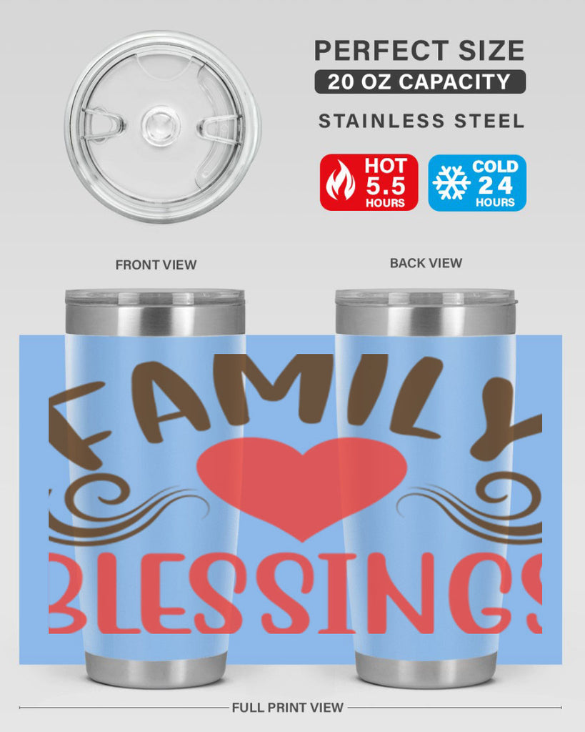 family blessings 169#- fall- Tumbler