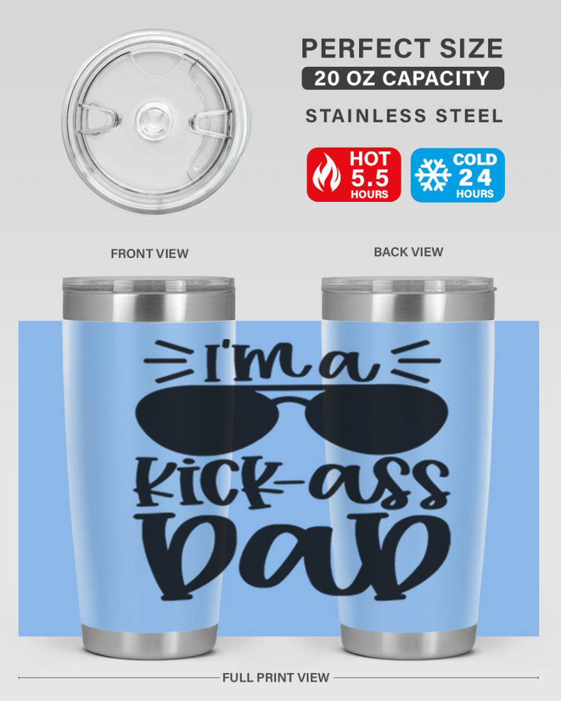 im a kickass dad 35#- fathers day- Tumbler