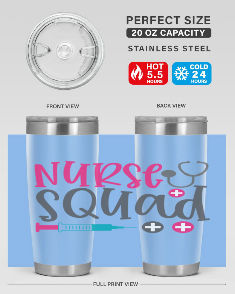 nurse squad Style 373#- nurse- tumbler