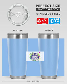 owl 23#- owl- Tumblers