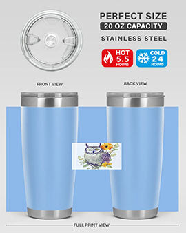 owl 4#- owl- Tumblers