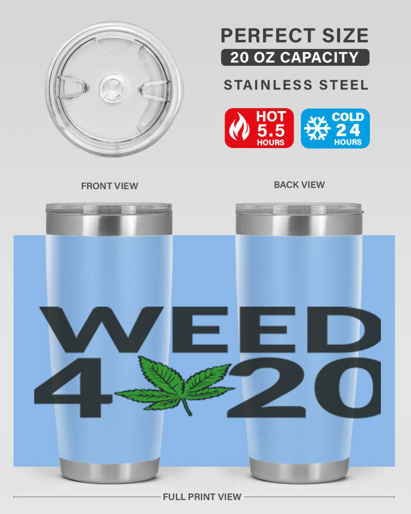 weed 420 282#- marijuana- Tumbler