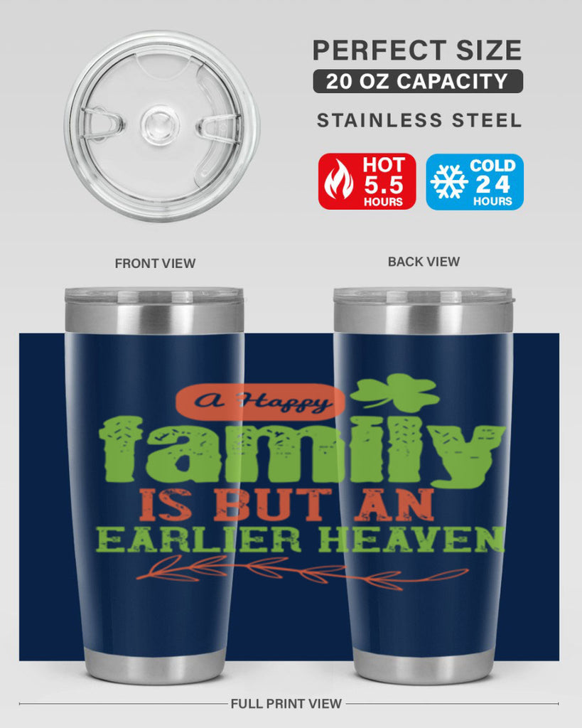A happy family is but an earlier heaven Style 54#- baby- Tumbler