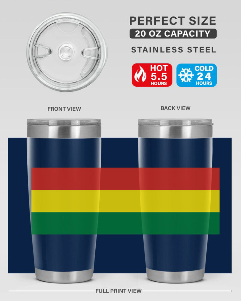 Bolivia 177#- world flags- Tumbler