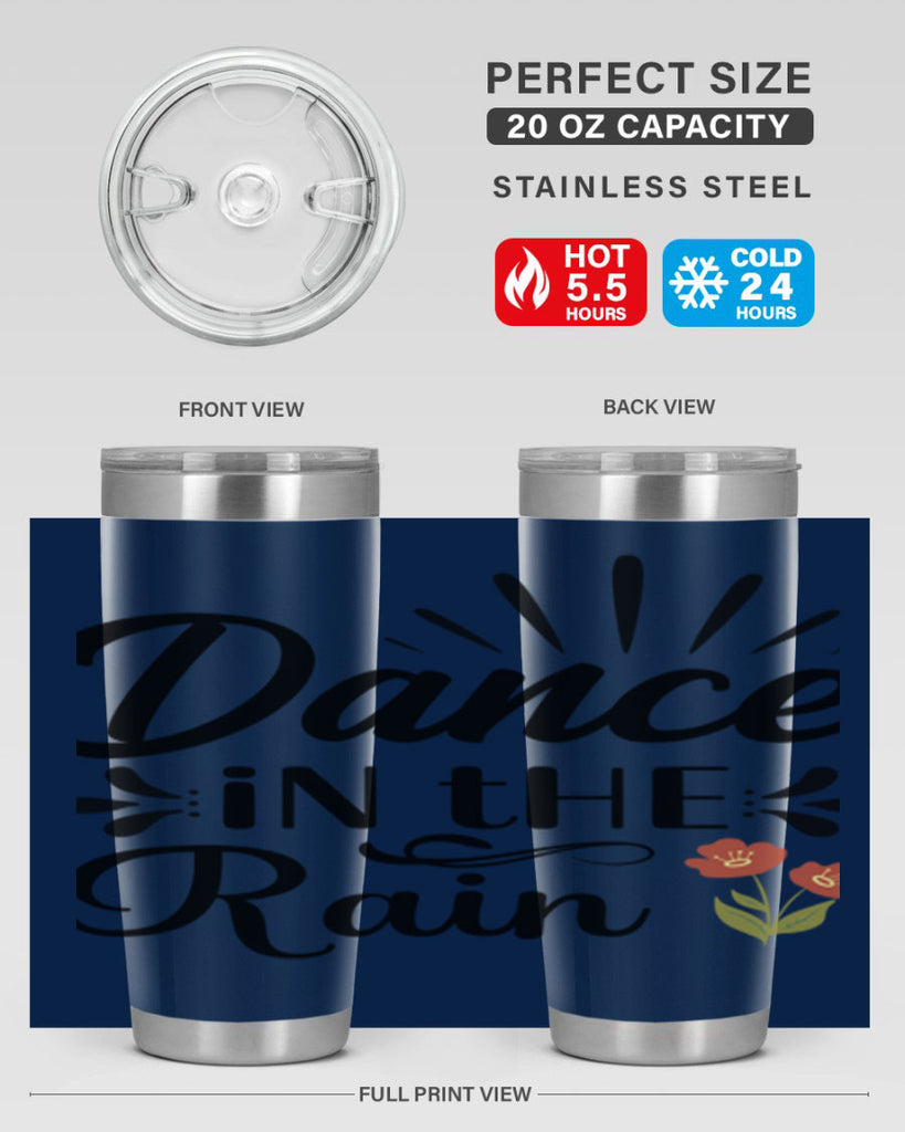 Dance in the Rain  121#- spring- Tumbler