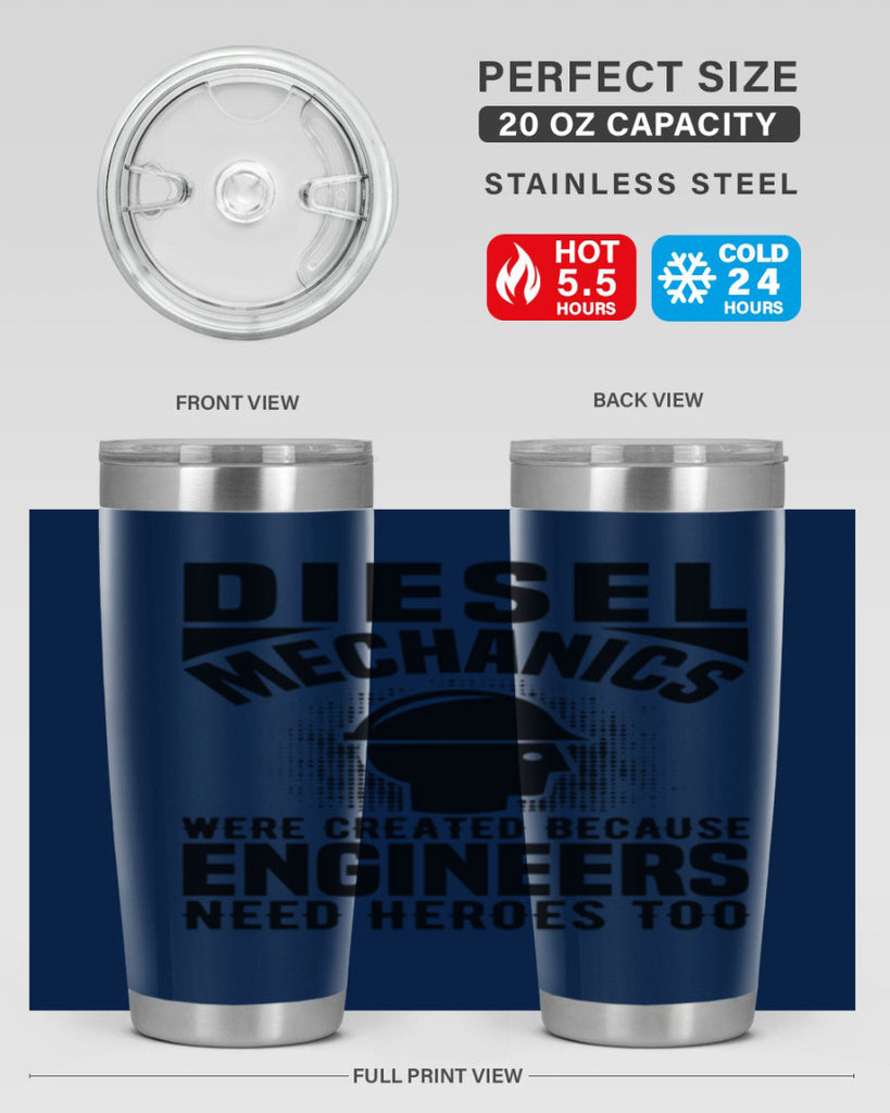 Diesel mechanics Style 19#- engineer- tumbler