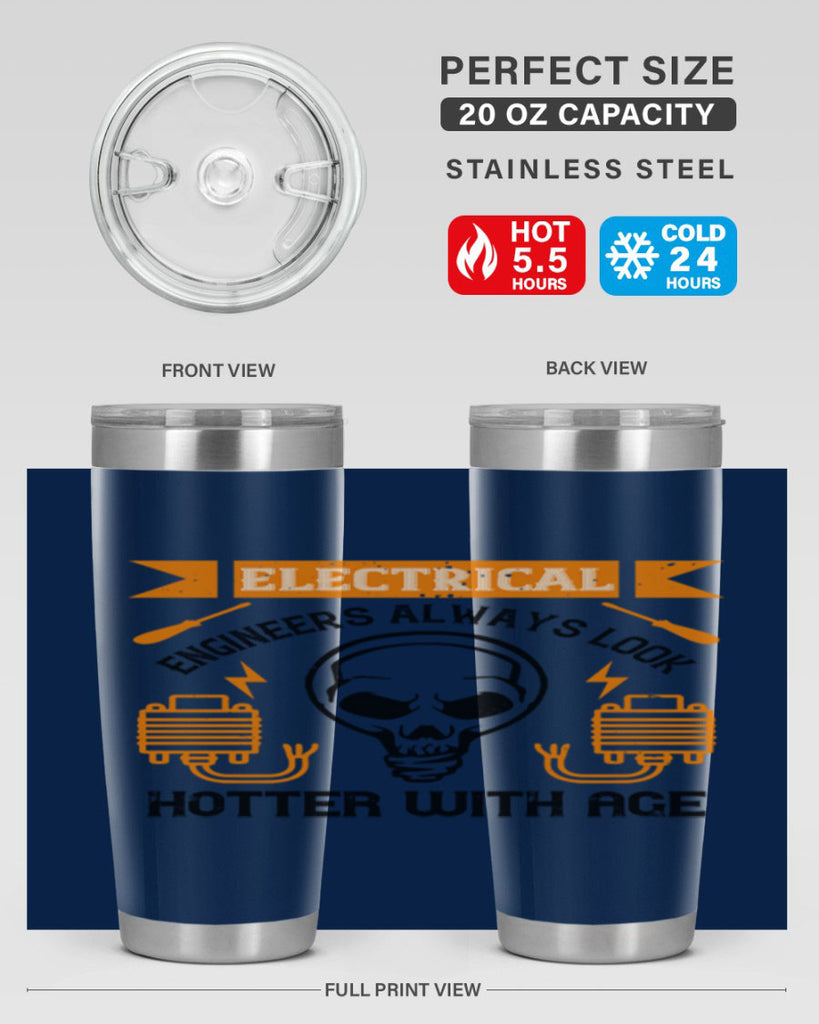 Electrical engineers always look hotter with age Style 58#- electrician- tumbler