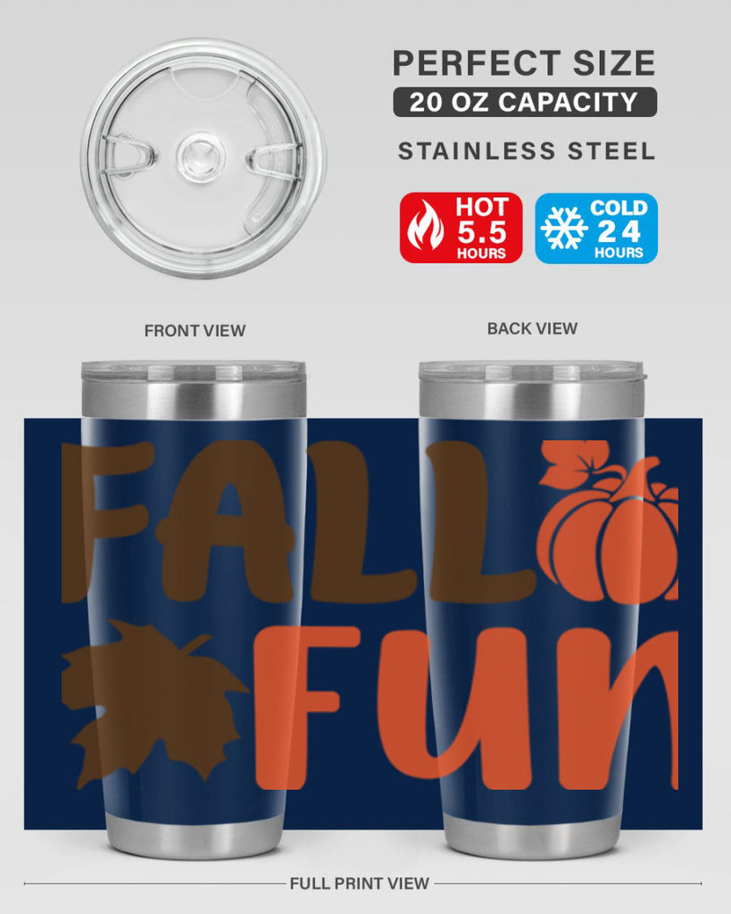 Fall Fun 102#- fall- Tumbler