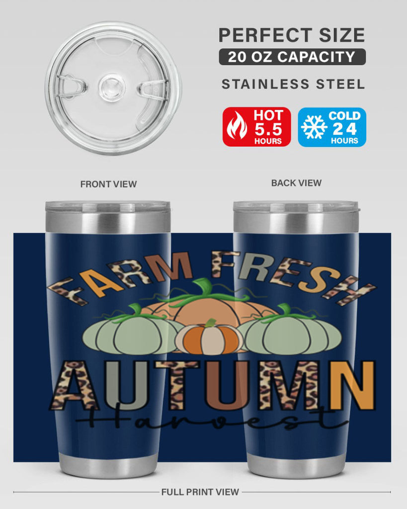 Farm fresh Autumn Harvest 170#- fall- Tumbler