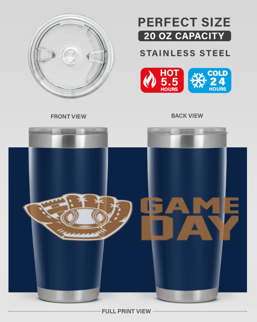 Game 1216#- baseball- Tumbler