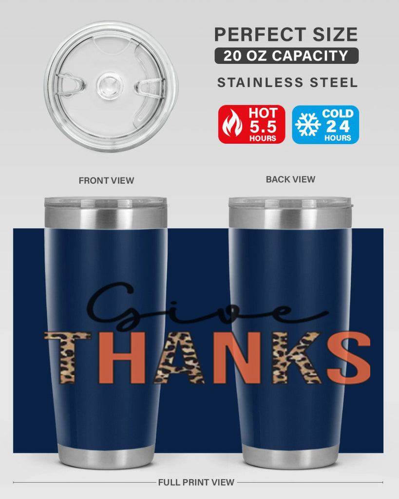 Give thanks 194#- fall- Tumbler
