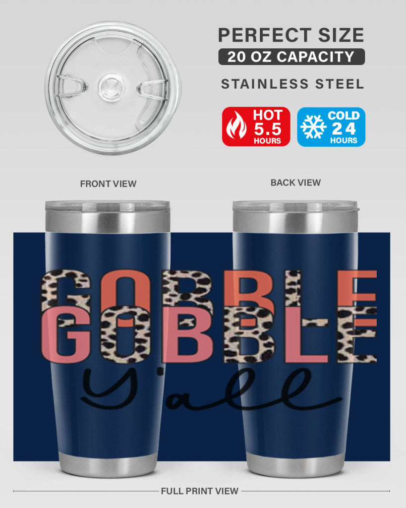 Gobble gobble yall 200#- fall- Tumbler