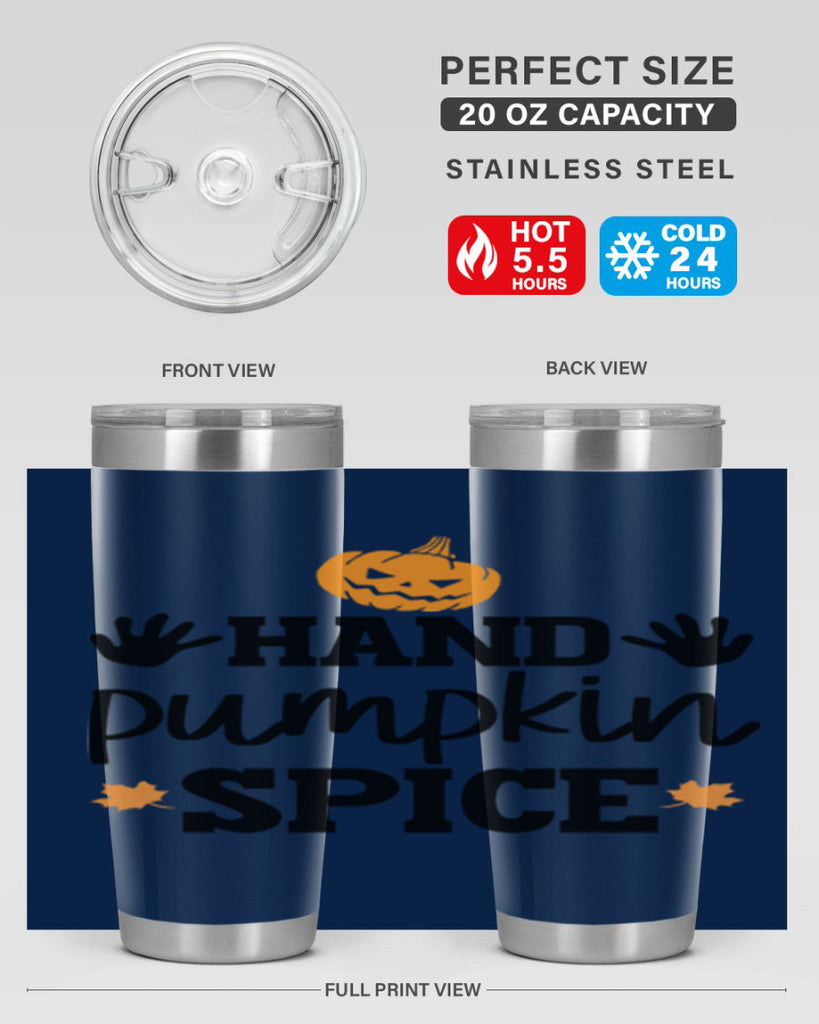 Handpumpkinspice 216#- fall- Tumbler