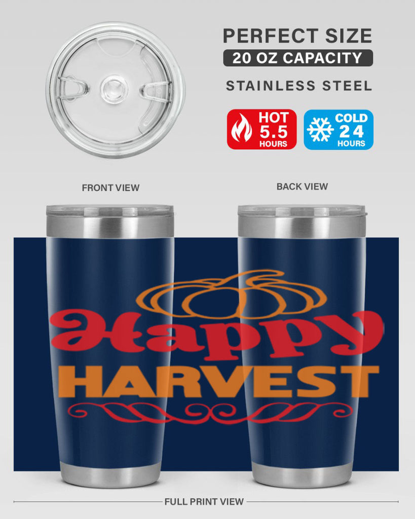 HappyHarvest 256#- fall- Tumbler