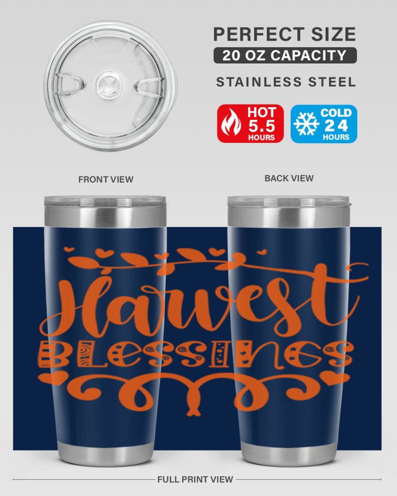 Harvest Blessings 266#- fall- Tumbler