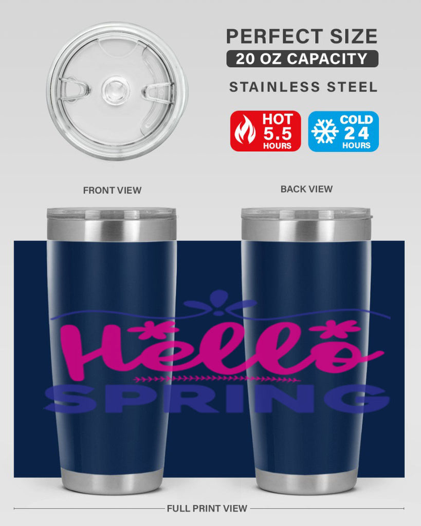 Hello Spring 212#- spring- Tumbler