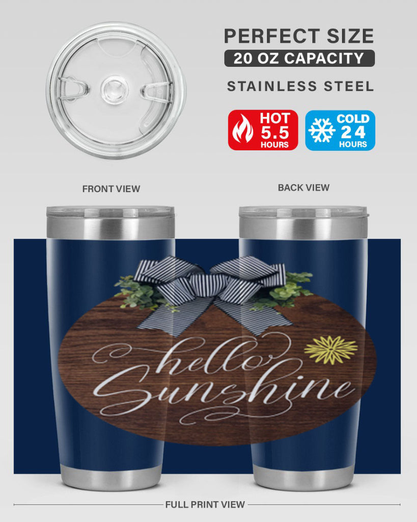 Hello Spring Lettering Mockup200#- spring- Tumbler