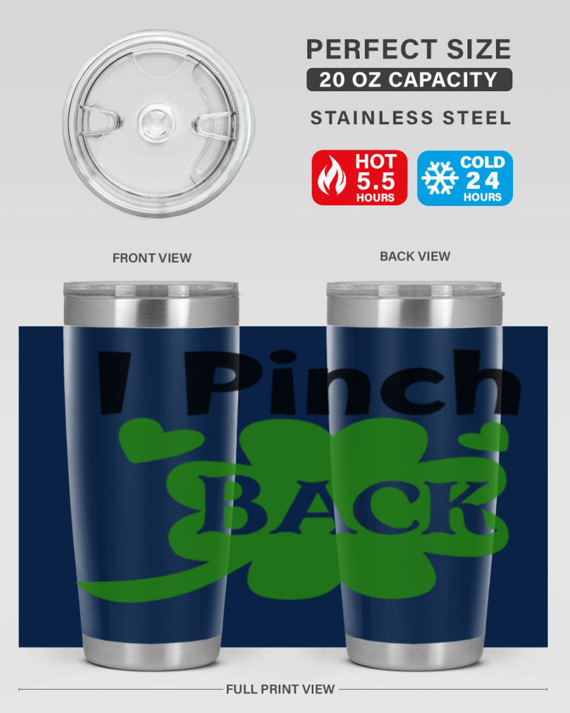 I Pinch Back Style 158#- St Patricks Day- Tumbler