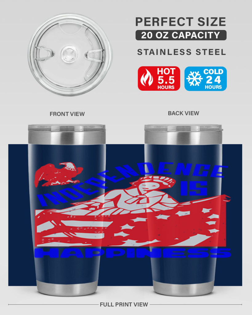 Independence is Style 26#- Fourt Of July- Tumbler