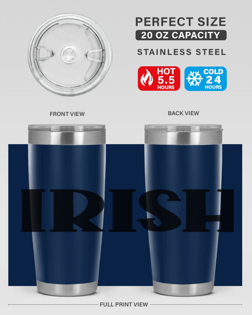 Irish Style 77#- St Patricks Day- Tumbler