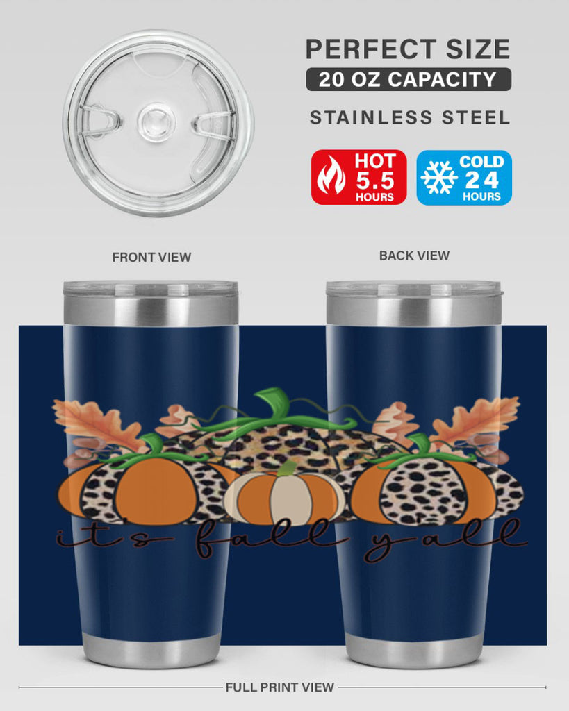 Its FALL Yall 372#- fall- Tumbler