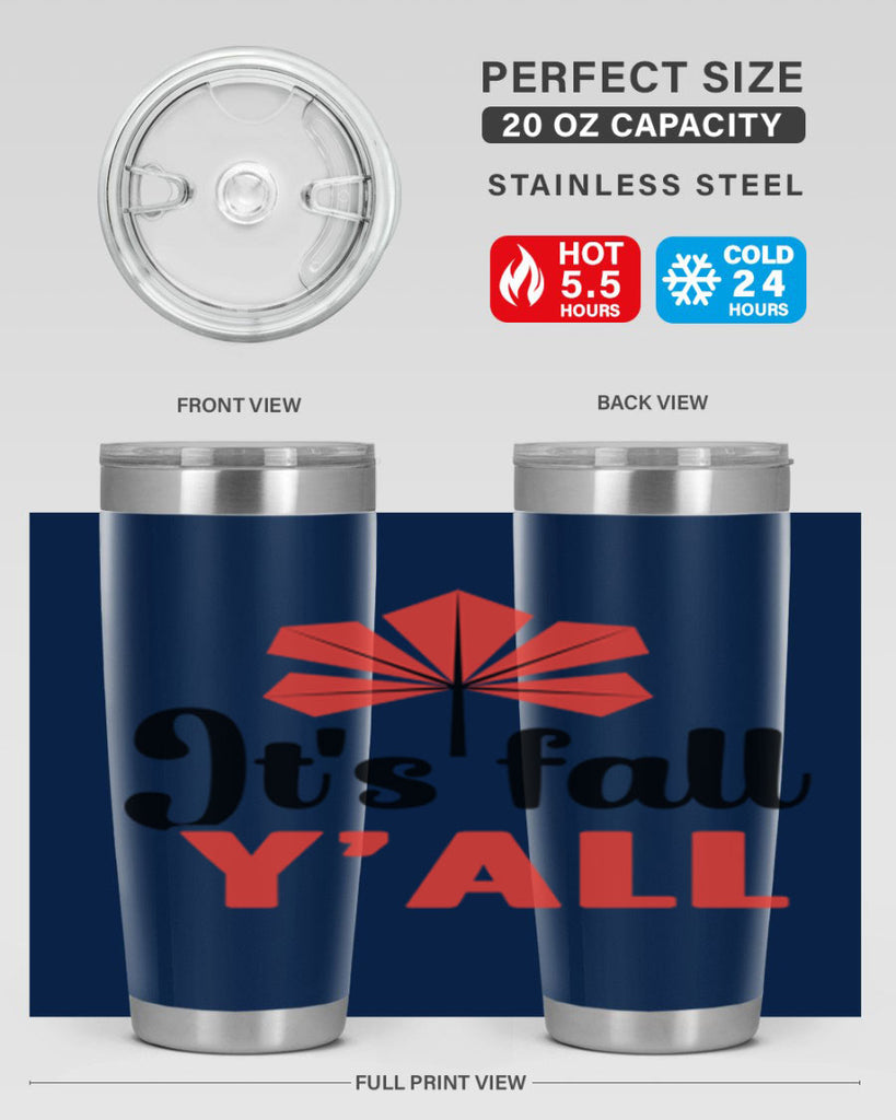 Its fall yall 373#- fall- Tumbler