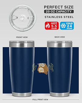 Owl of Athena Long Sleeve A TurtleRabbit 14#- owl- Tumblers