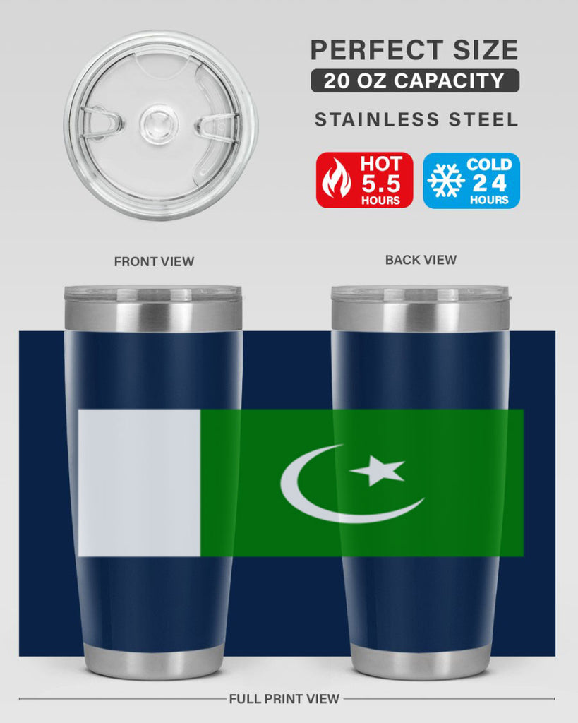Pakistan 66#- world flags- Tumbler