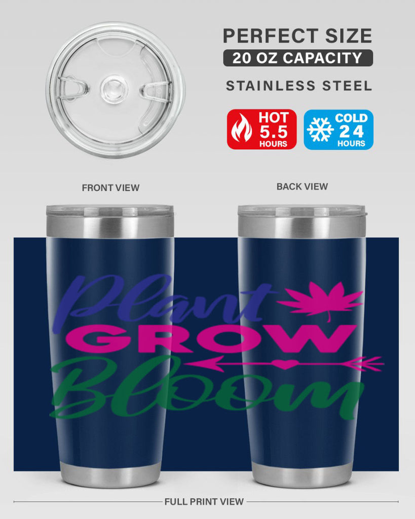 Plant Grow Bloom 389#- spring- Tumbler