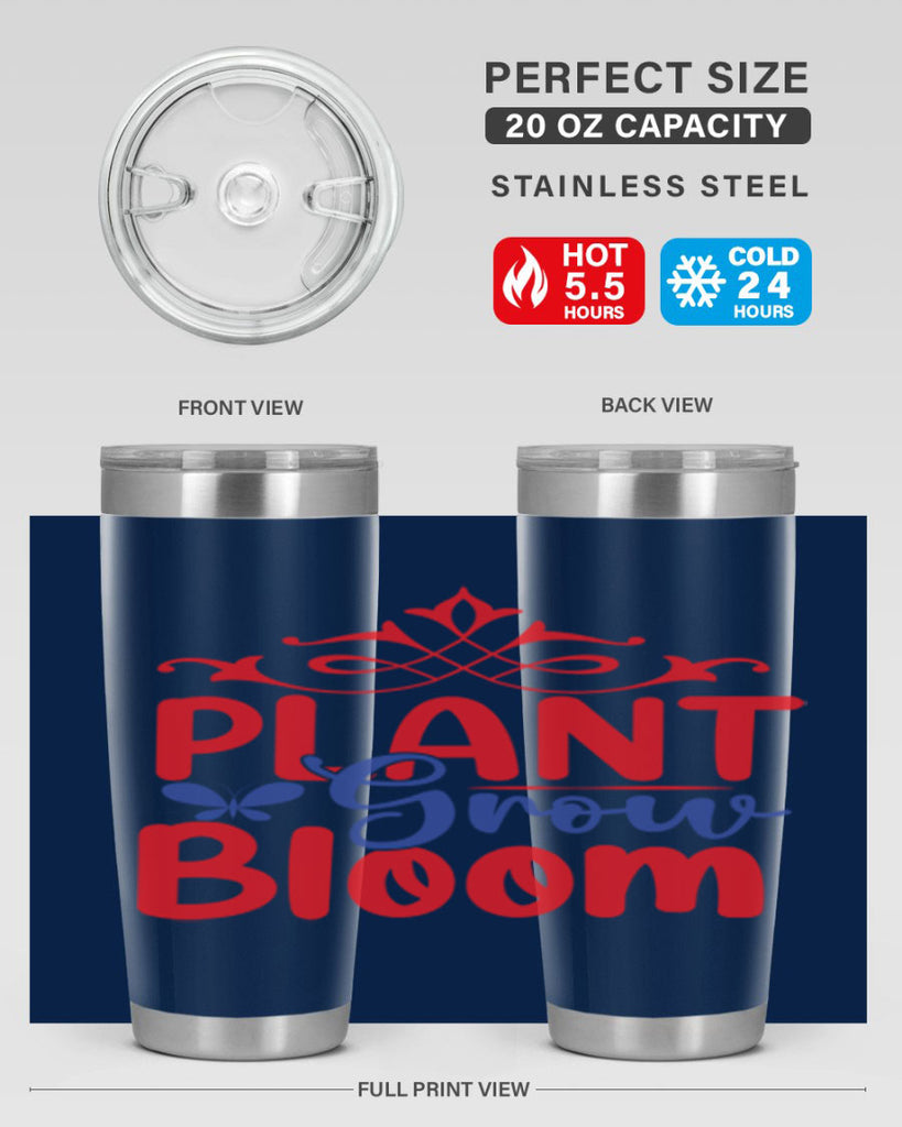 Plant Grow Bloom 392#- spring- Tumbler