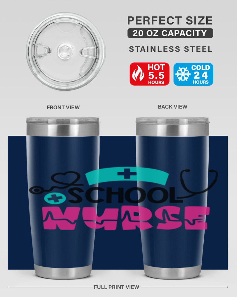 School Nurse Style Style 50#- nurse- tumbler