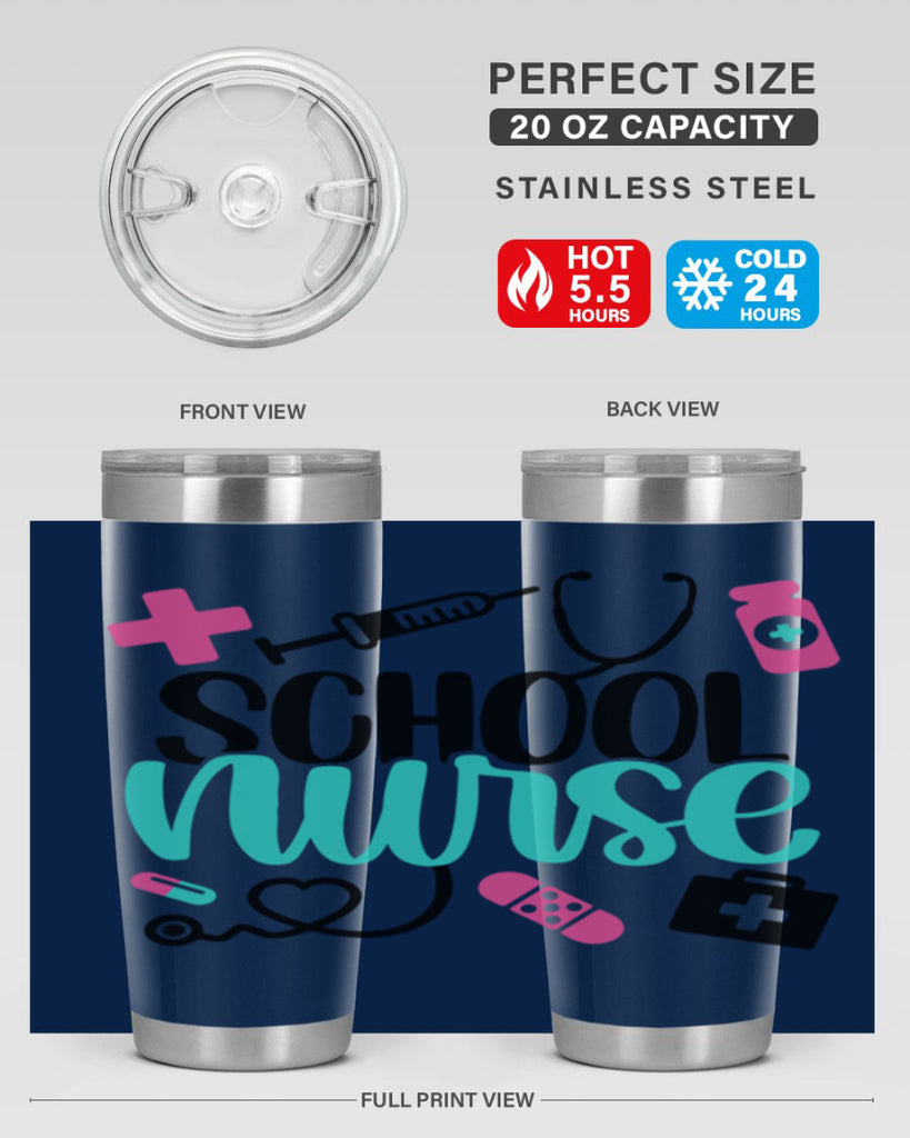School Nurse Style Style 51#- nurse- tumbler