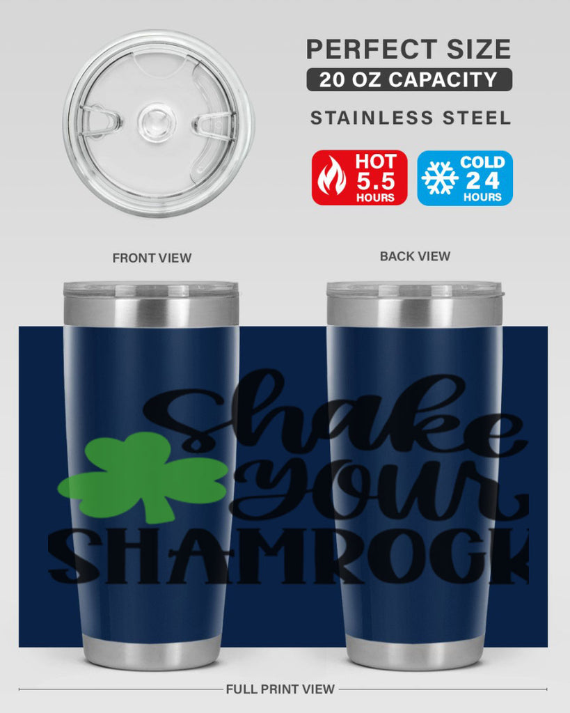 Shake Your Shamrock Style 33#- St Patricks Day- Tumbler