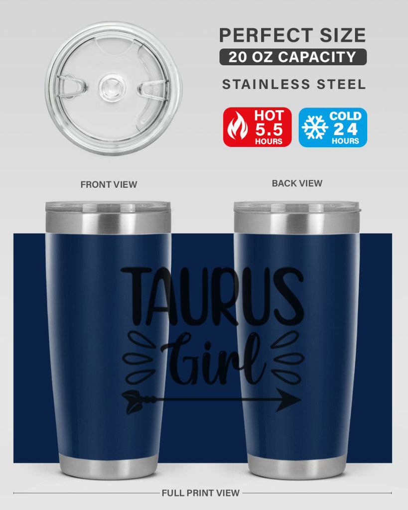 Taurus girl 500#- zodiac- Tumbler