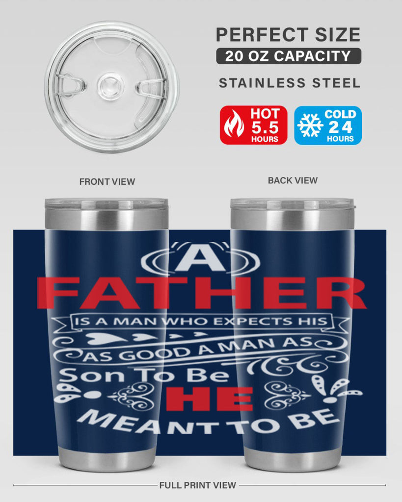 a father 247#- fathers day- Tumbler