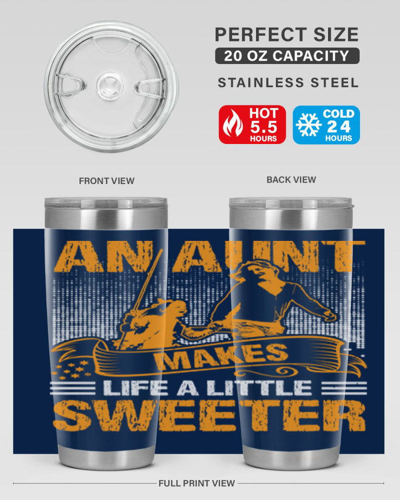 an aunt makes life a little sweeter 5#- mothers day- Tumbler