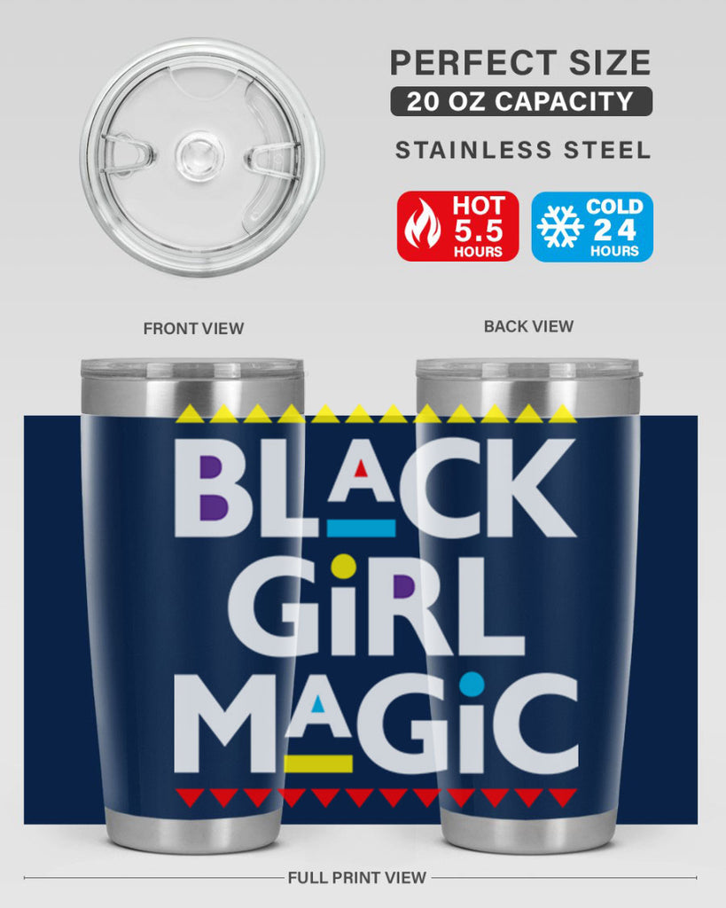 black girl magic 208#- black words phrases- Cotton Tank