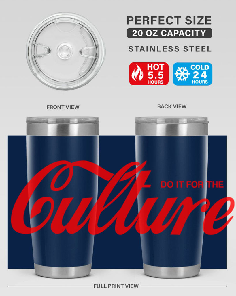 do it for the culture 171#- black words phrases- Cotton Tank