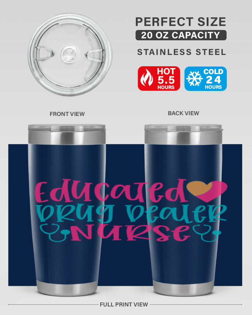educted drug bealer nurse Style Style 194#- nurse- tumbler