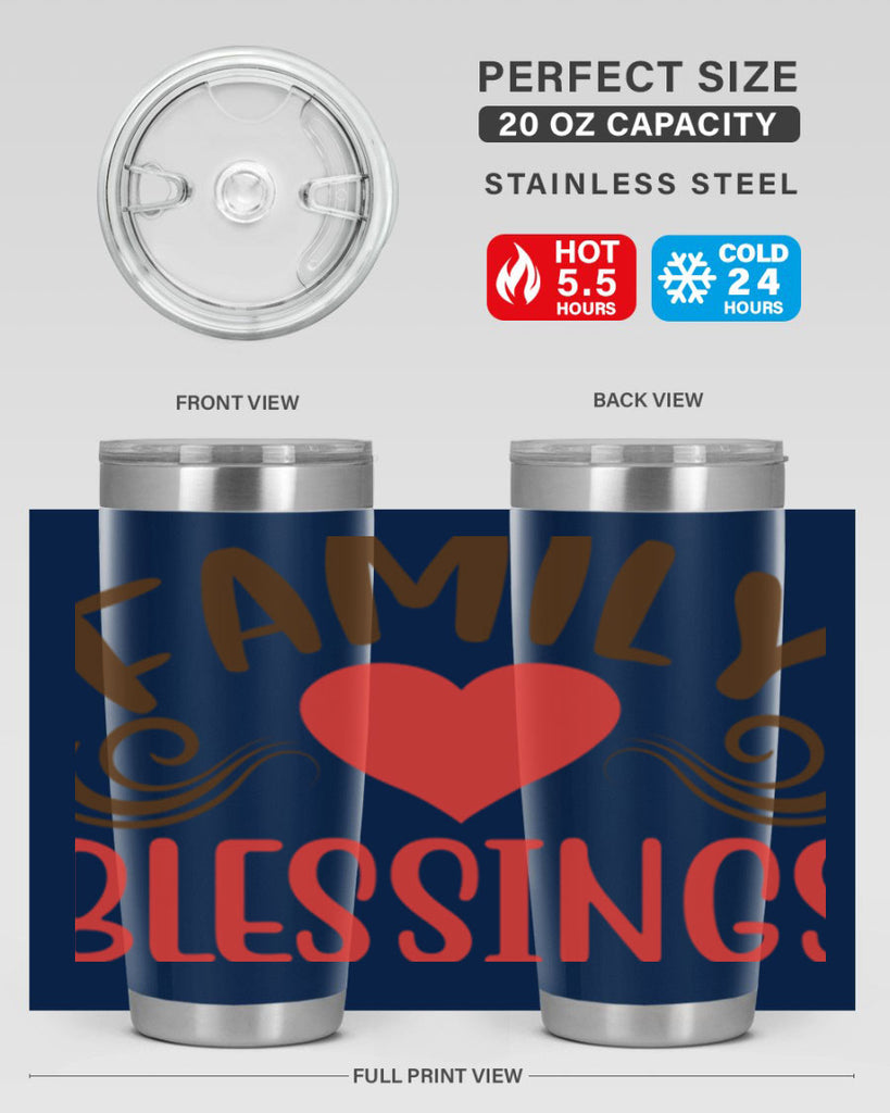 family blessings 169#- fall- Tumbler