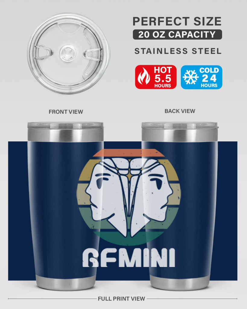 gemini 236#- zodiac- Tumbler