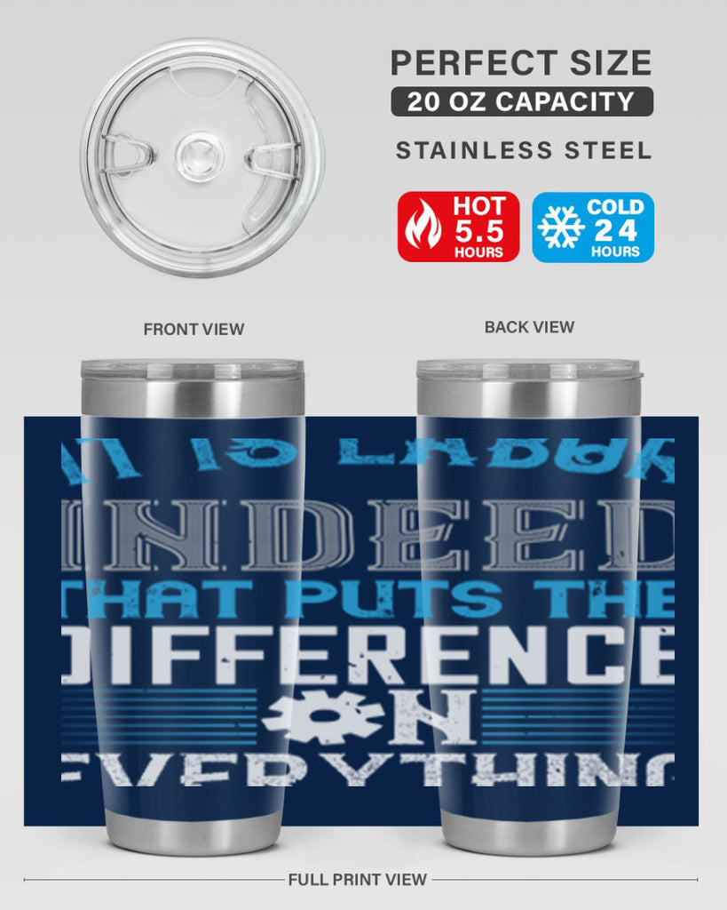 it is labor indeed that puts the difference on everything 34#- labor day- Tumbler