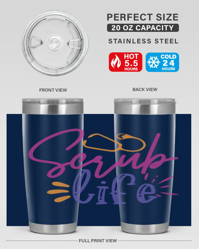 scrub life Style Style 43#- nurse- tumbler