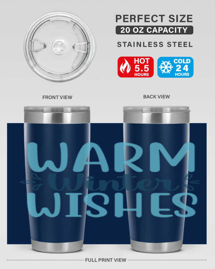 warm winter wishes 455#- winter- Tumbler