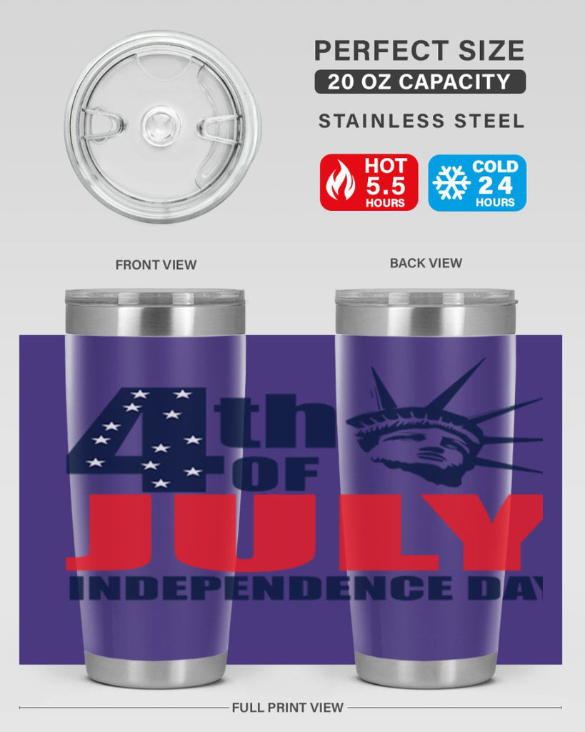 4th of july independence day Style 67#- Fourt Of July- Tumbler